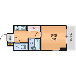 エステムコート大阪城南の物件間取画像